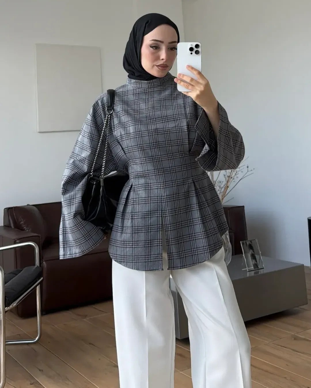 Shirt - Grey - front view