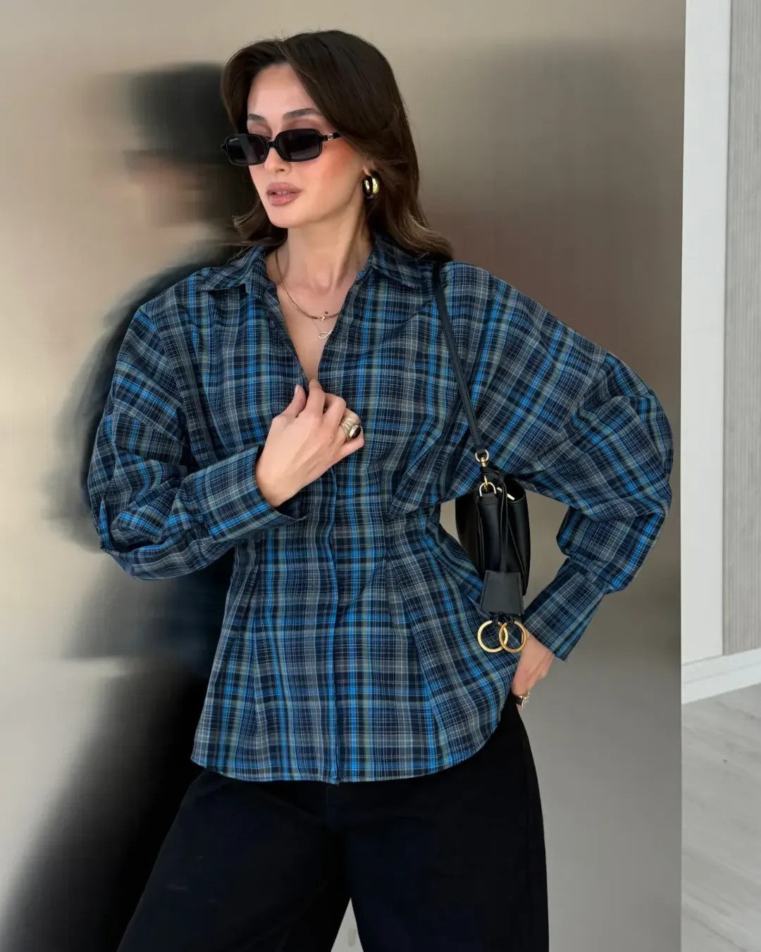 Shirt - Multi - three-quarter view