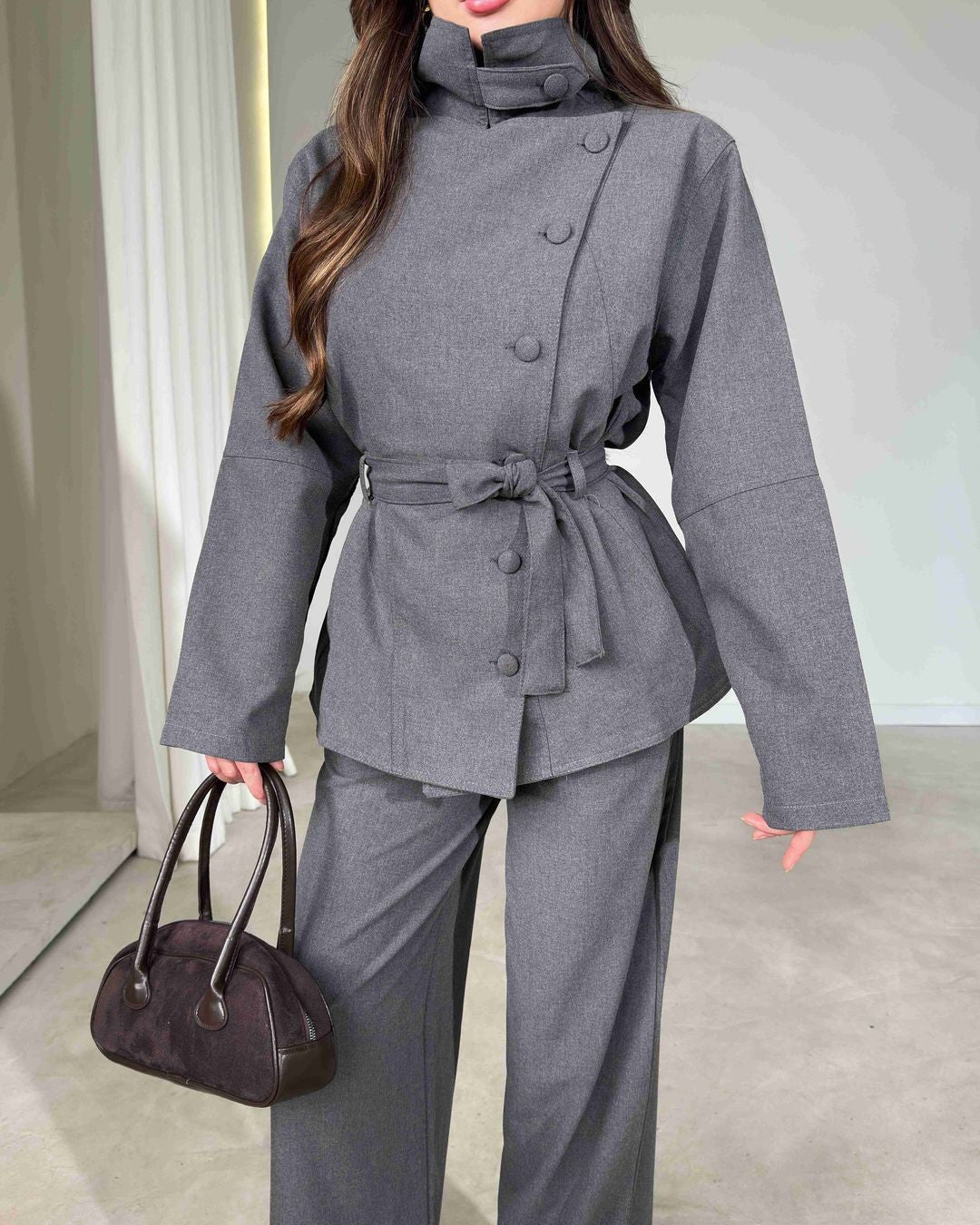 Suit - Dark Grey - front view