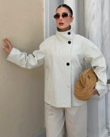 The Check Jacket - front view