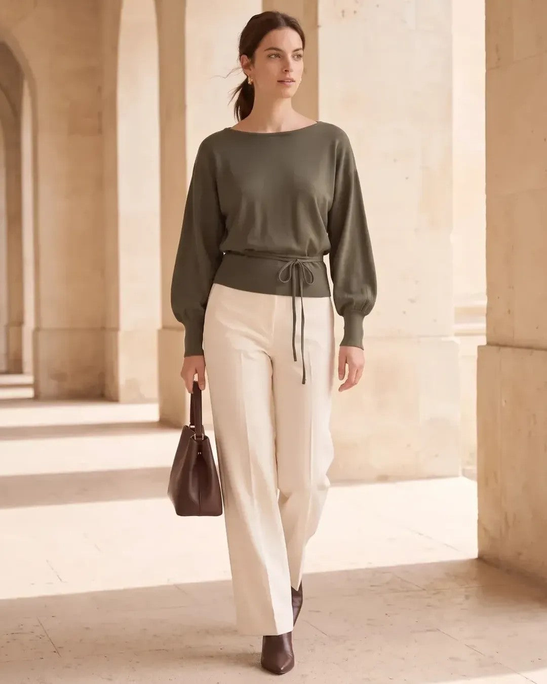 Top + Belt - Zeti - front view