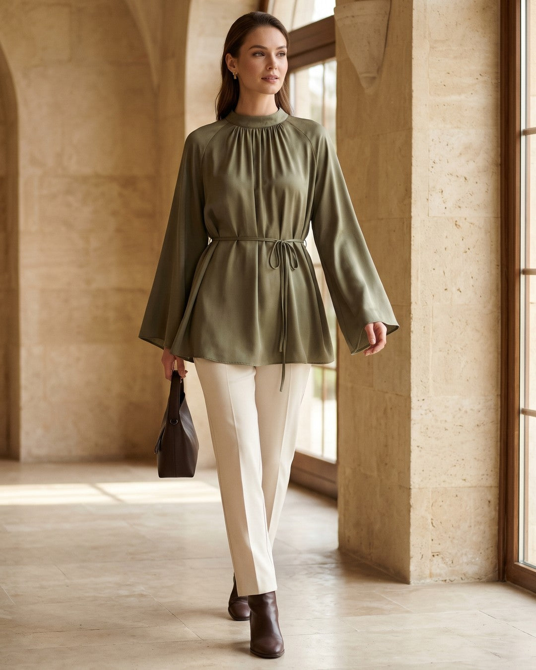 Top + Belt - Zeti - front view