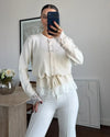 Top - Off White - front view