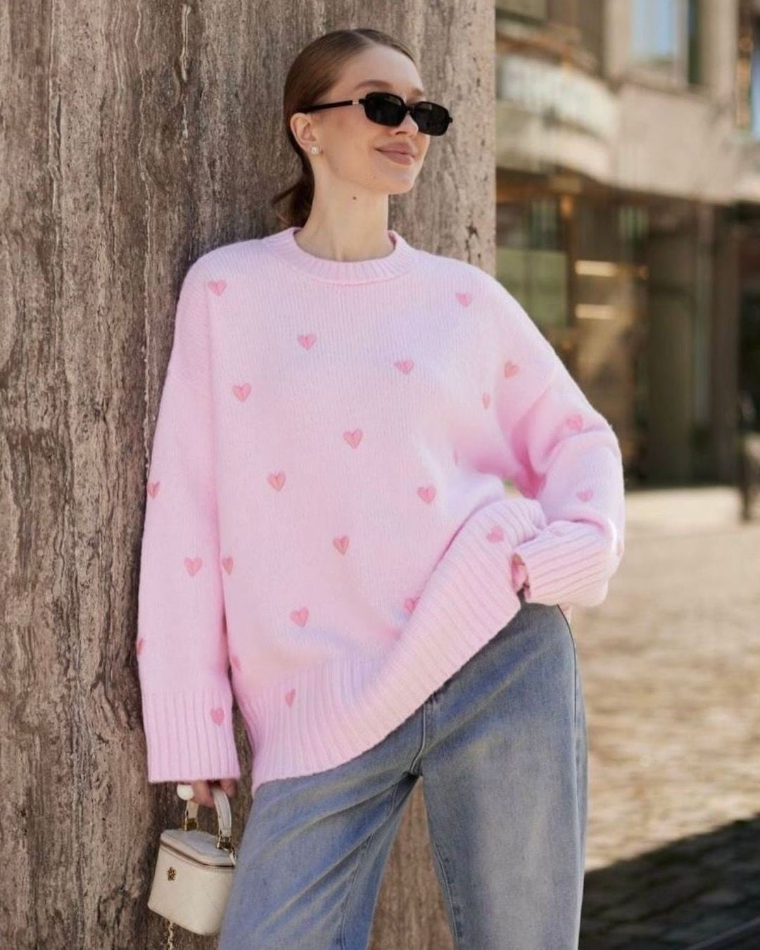 Top - Pink - front view