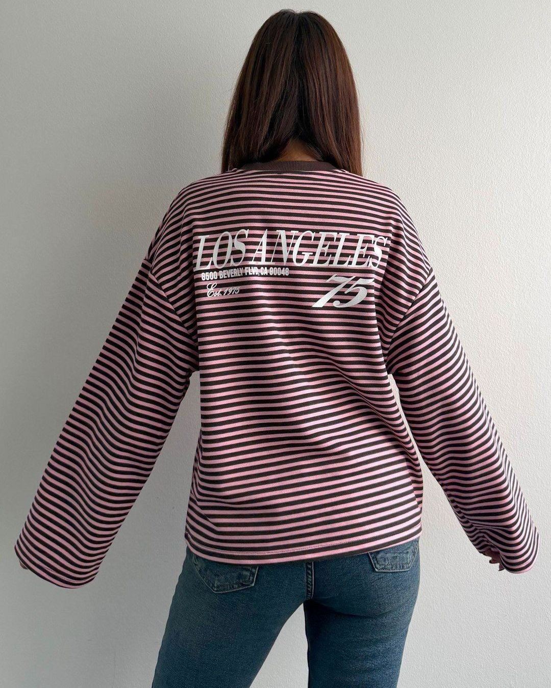 Top - Pink - back view