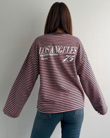 Top - Pink - back view