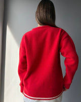 Top - Red - back view