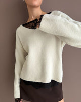Top - Beige - front view