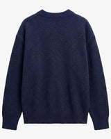 Top - Navy - back view