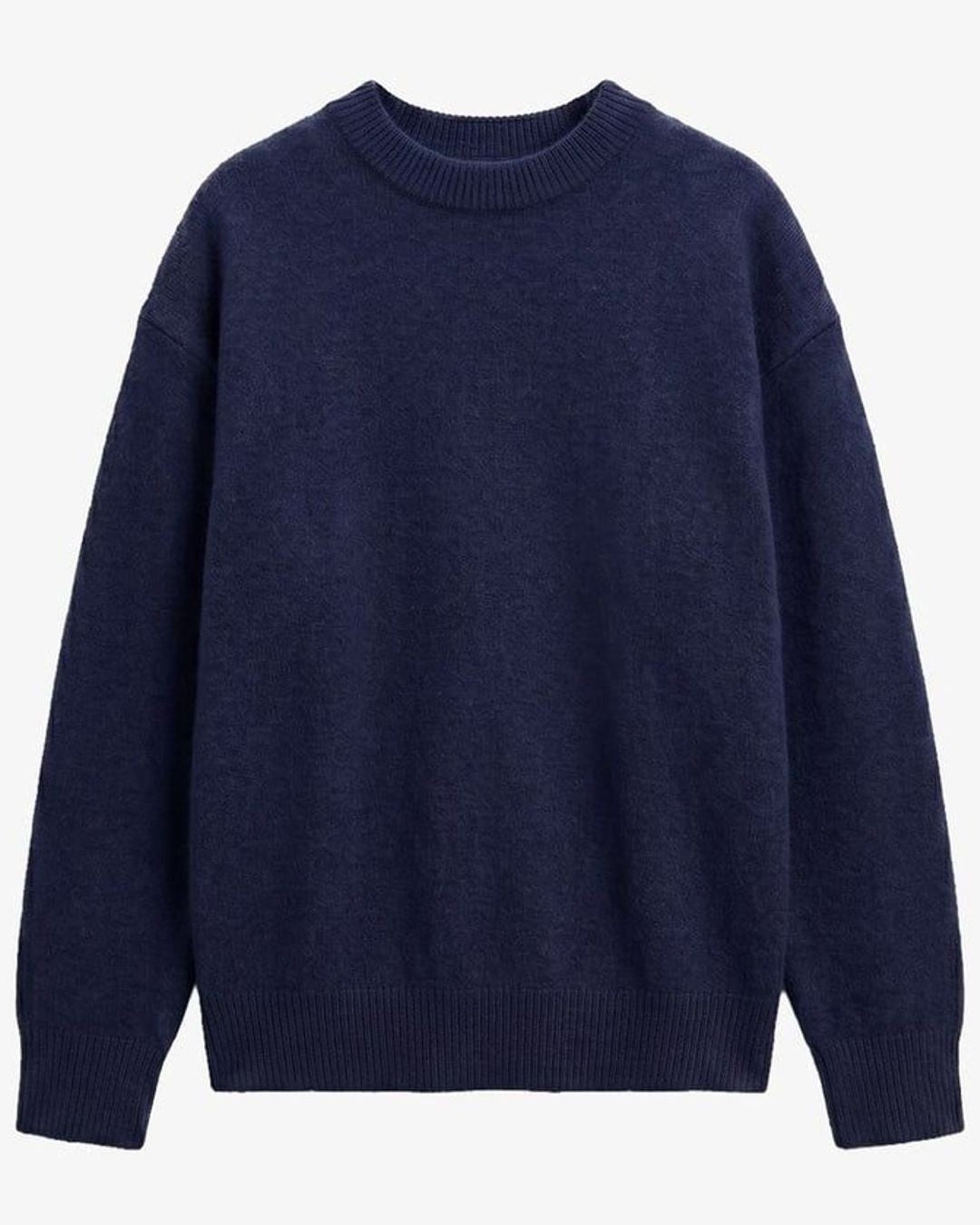 Top - Navy - front view