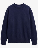 Top - Navy - front view