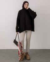 Top - Brown - front view