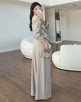 Two Piece Set + Belt - three-quarter view
