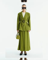 Two Piece Set + Belt - Dark Zeti - front view