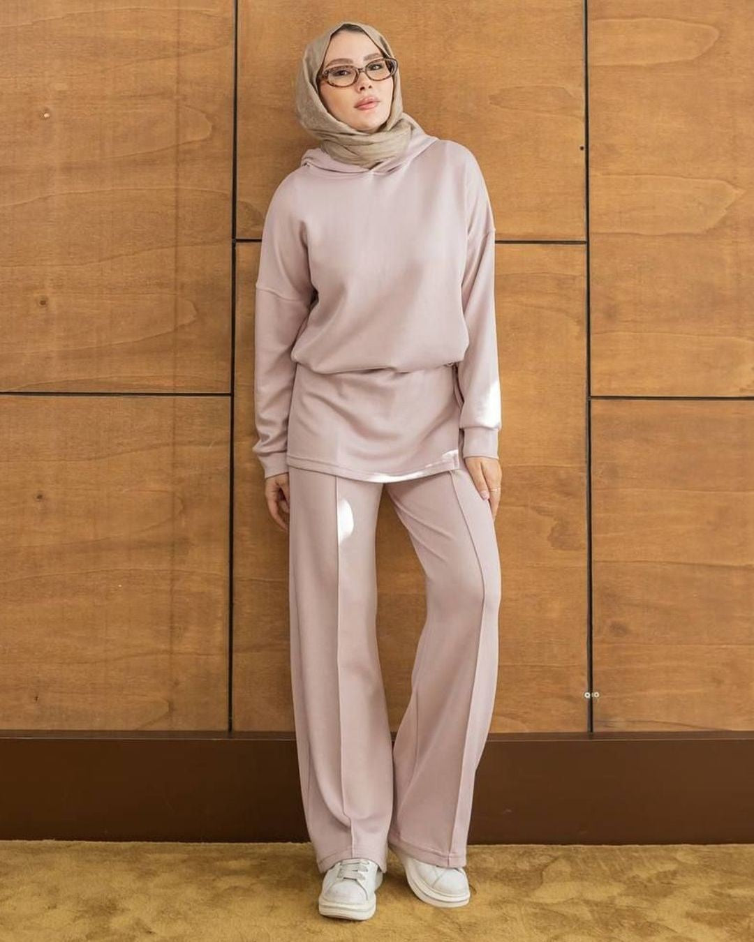 Two Piece Set - Pink - front view