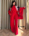 Two Piece Set - Red - front view
