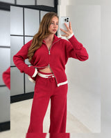 Two Piece Set - Red - front view