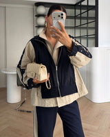 Two Piece Set - Navy - front view