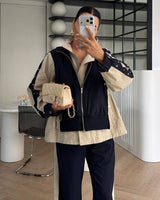 Two Piece Set - Navy - front view