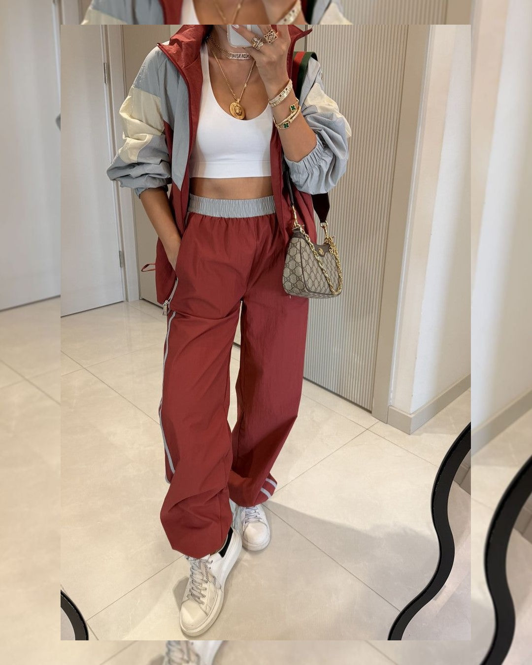Two Piece Set - Multi - front view