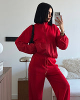 Two Piece Set - Red - front view