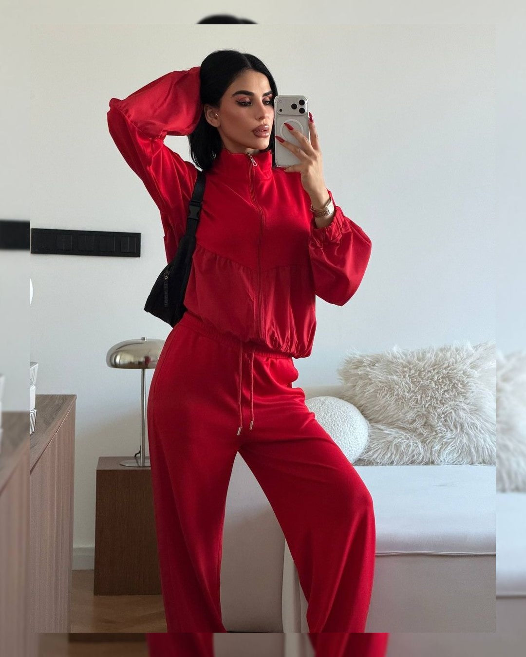 Two Piece Set - Red - front view