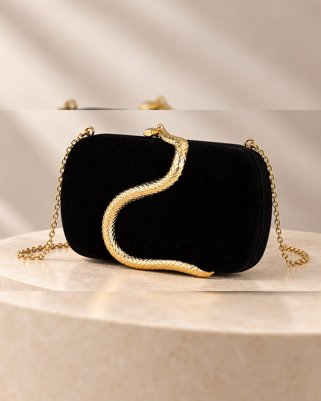 Wallet - Black - three-quarter view