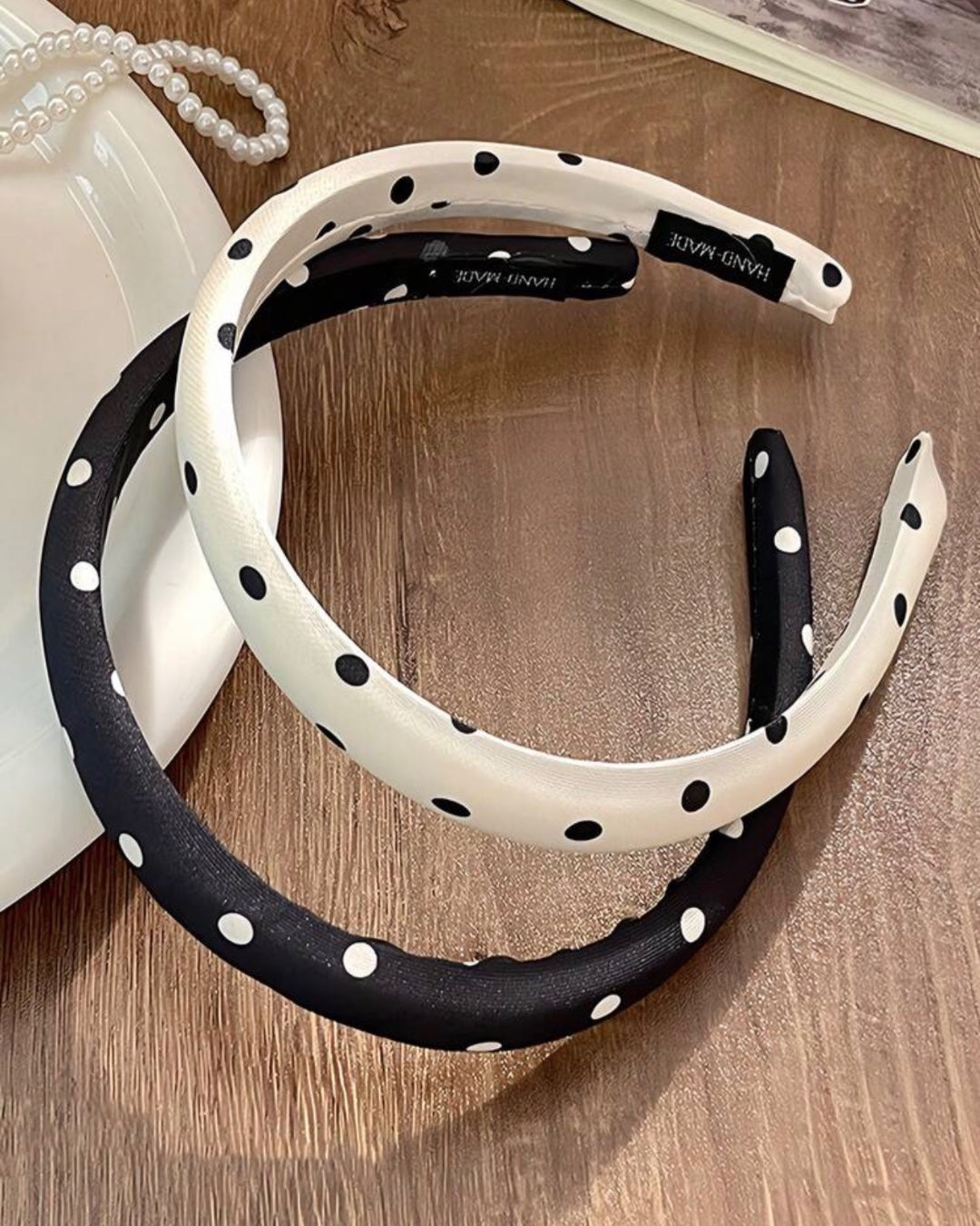 2 Pcs Polka Head Bands