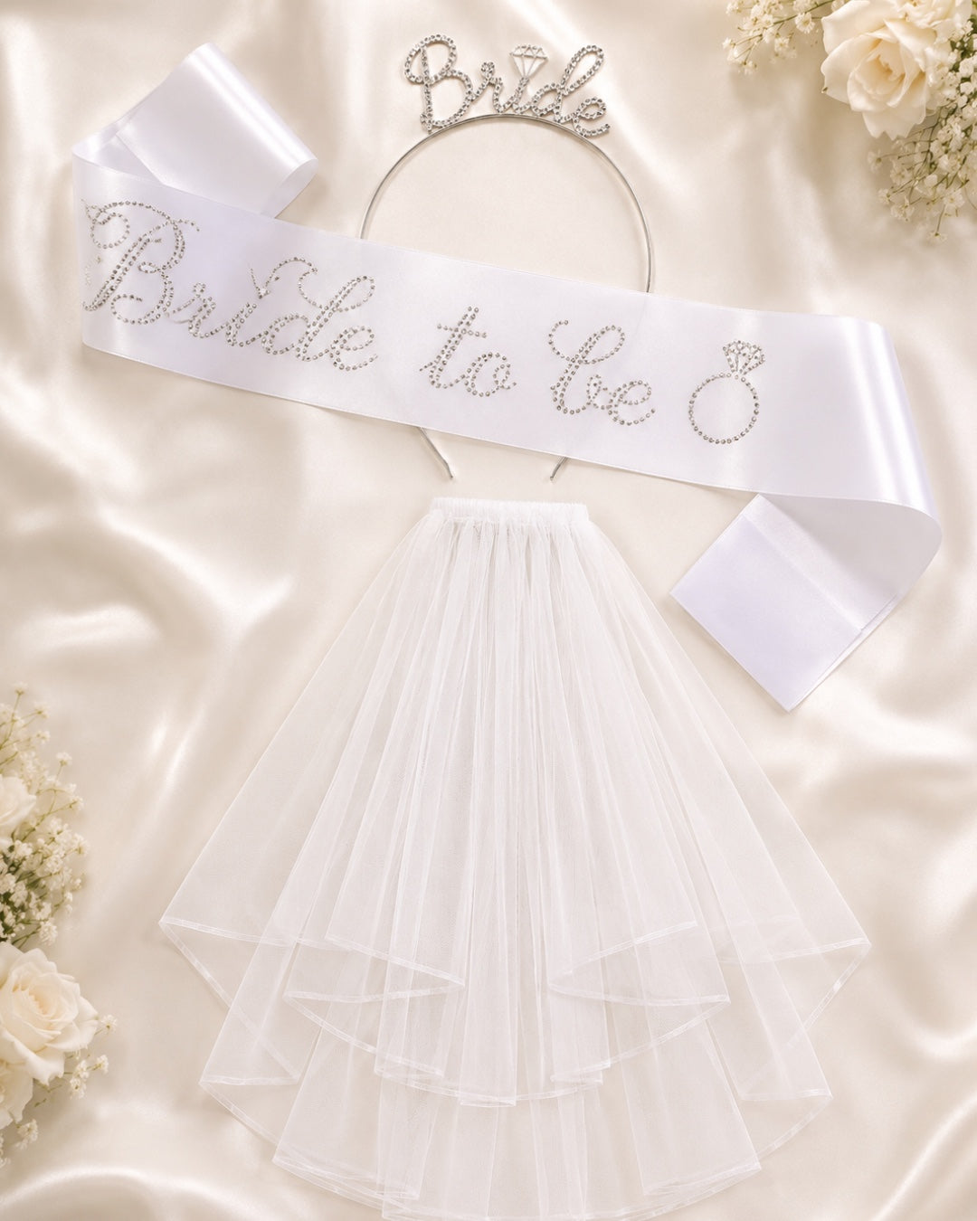 3 Pcs Bridal Shower Set