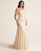 Adrianna Lace Maxi Evening Gown