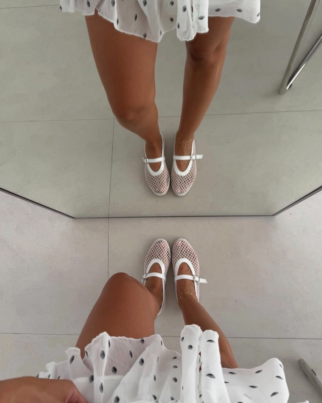 Alaia Ballet Flats