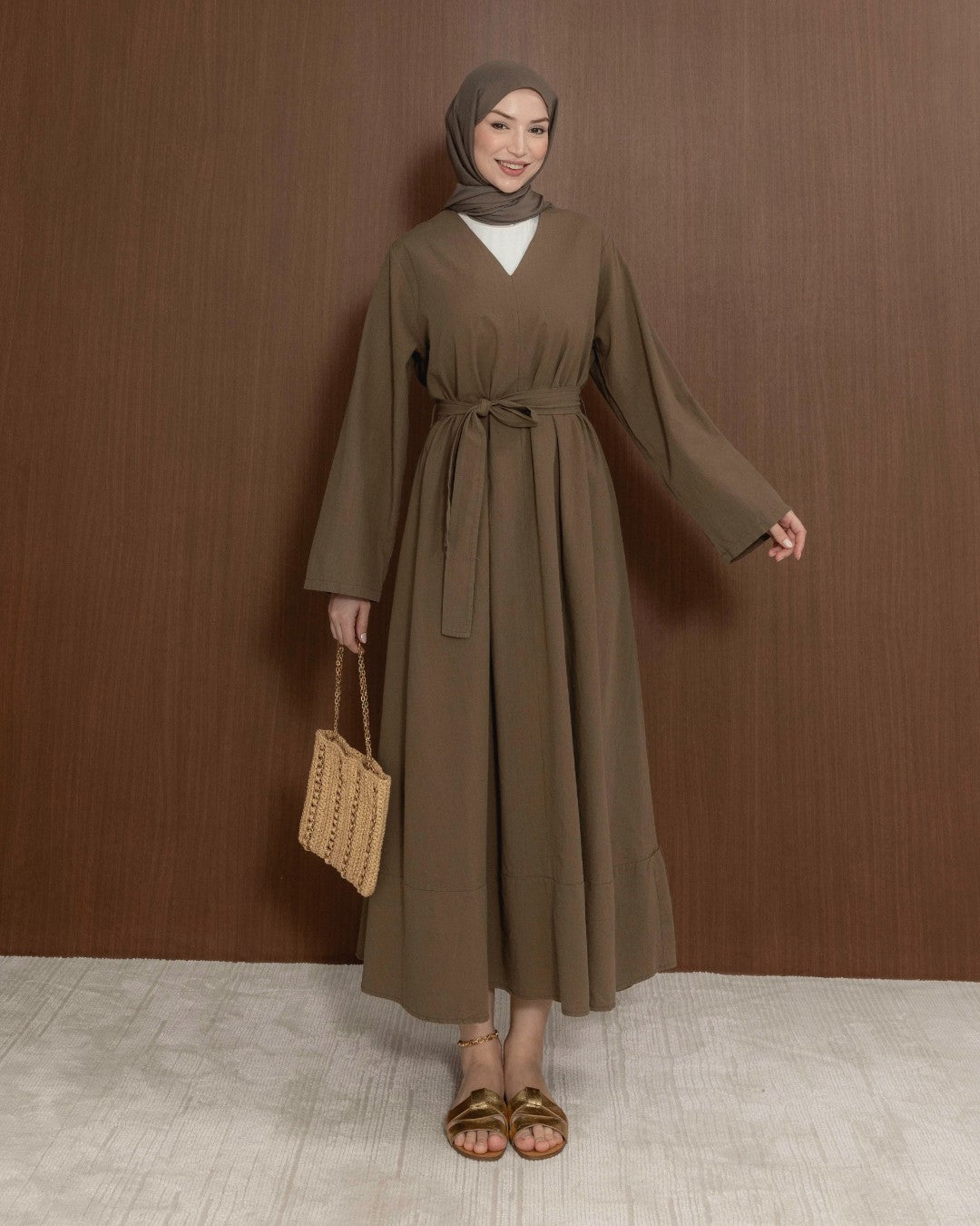 Amara Maxi Dress + Belt