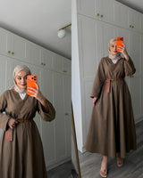 Amara Maxi Dress + Belt