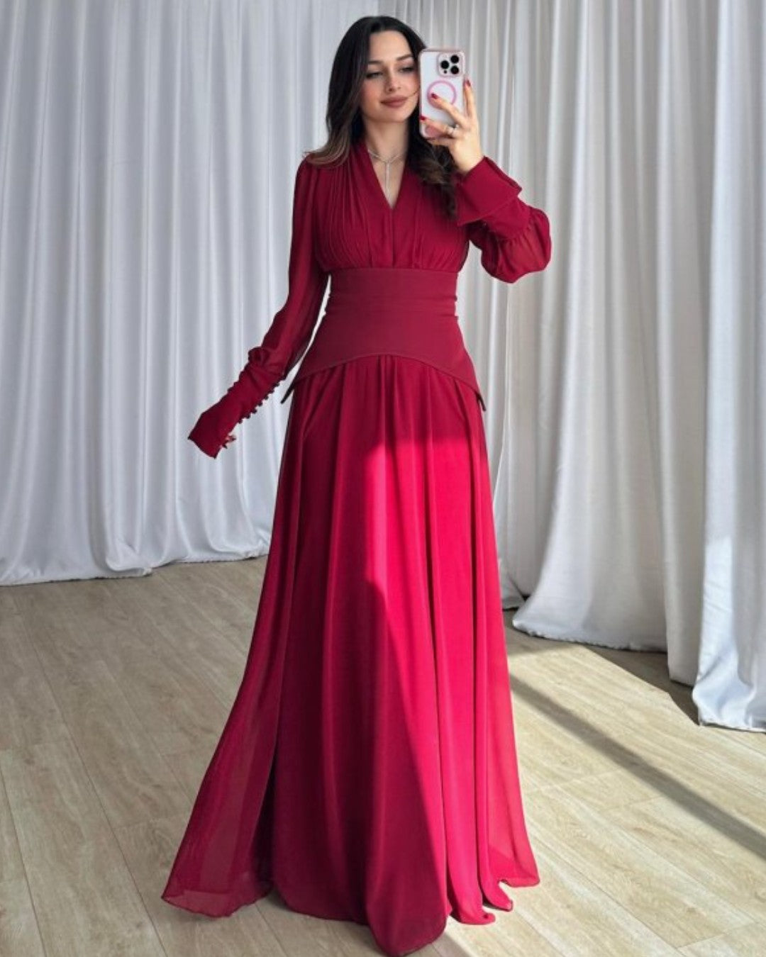 Amarante Maxi Dress