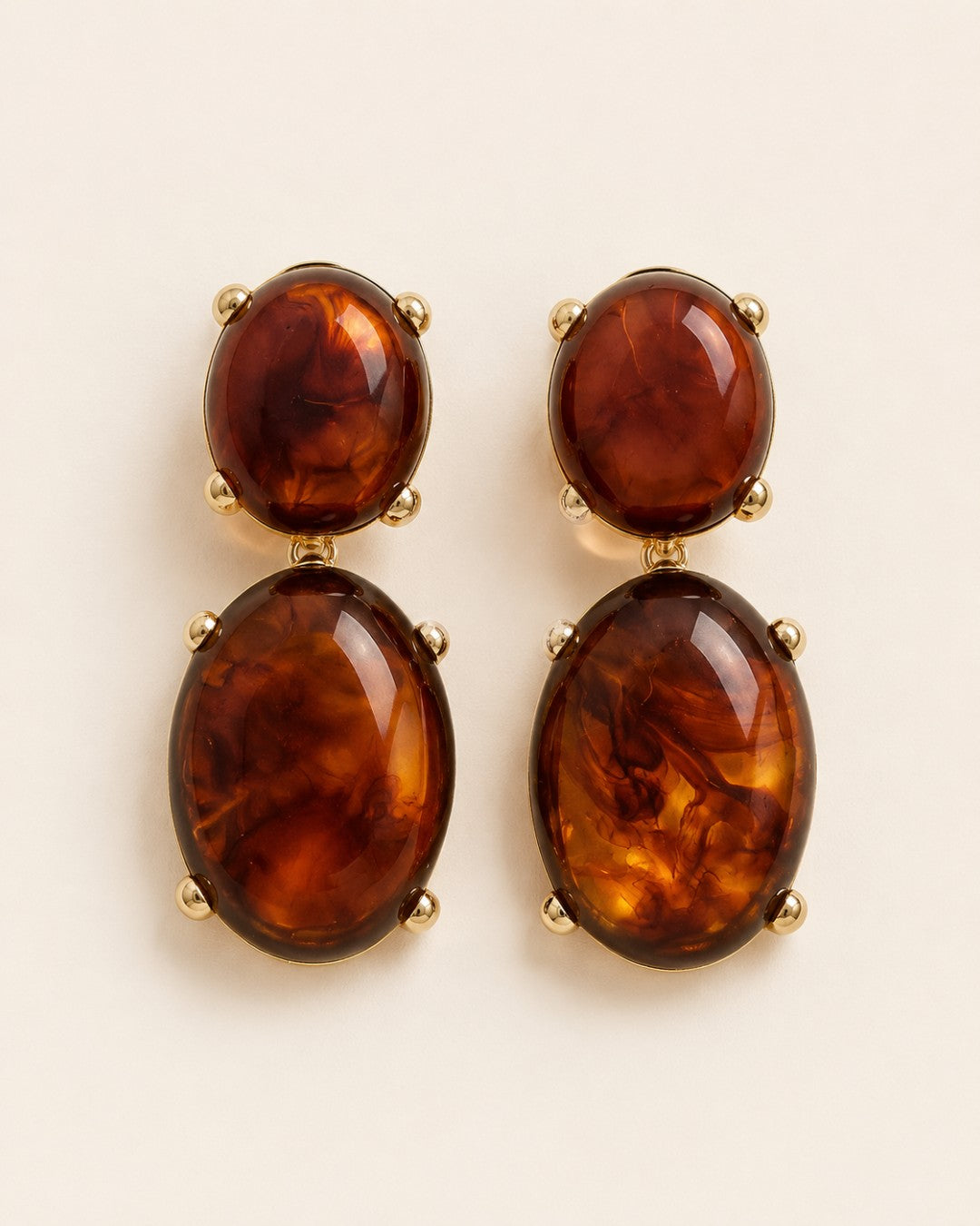 Amber DoubleEarrings