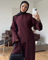 Asymmetric Drape Set