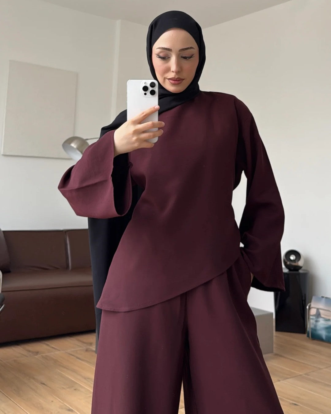 Asymmetric Drape Set