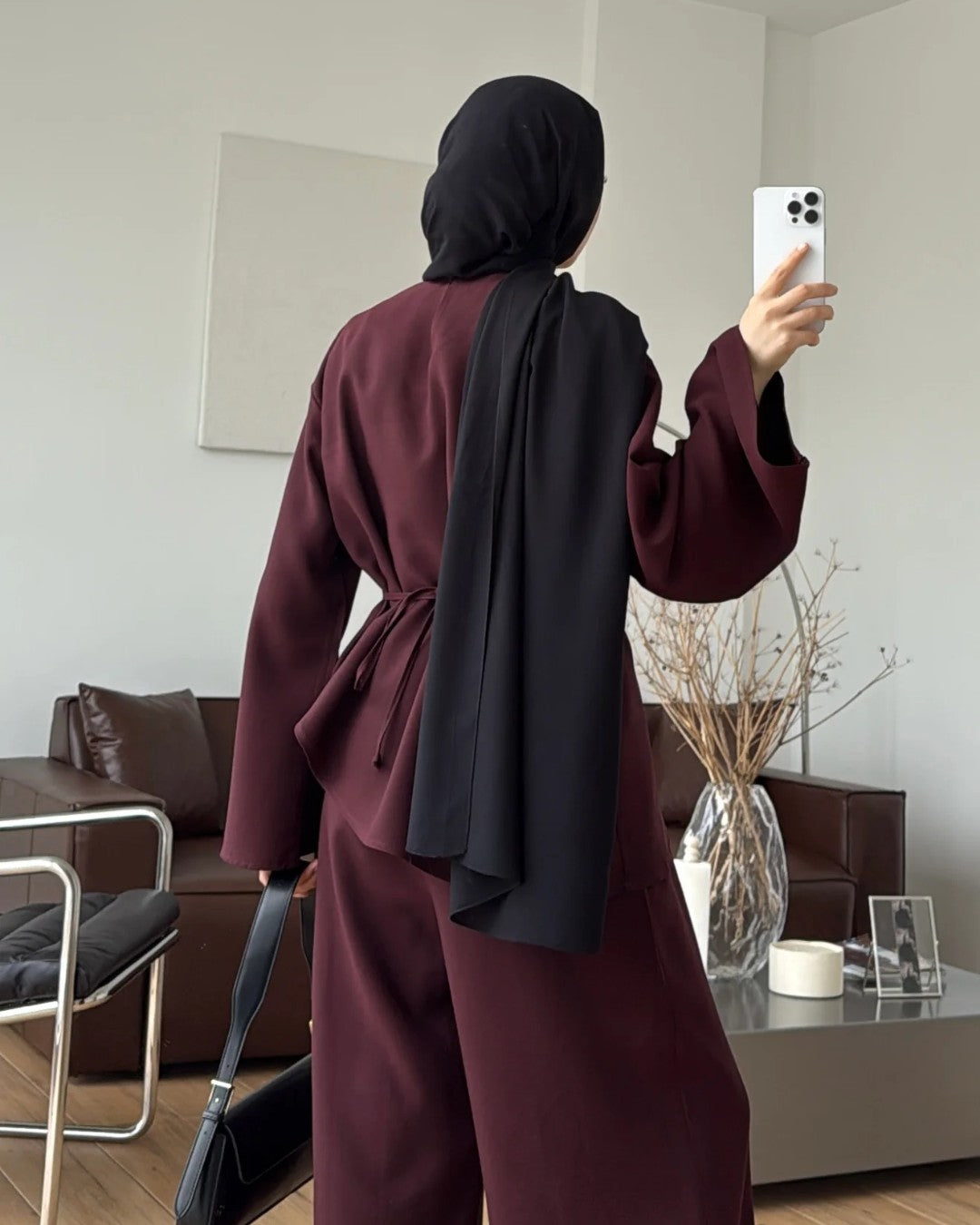 Asymmetric Drape Set