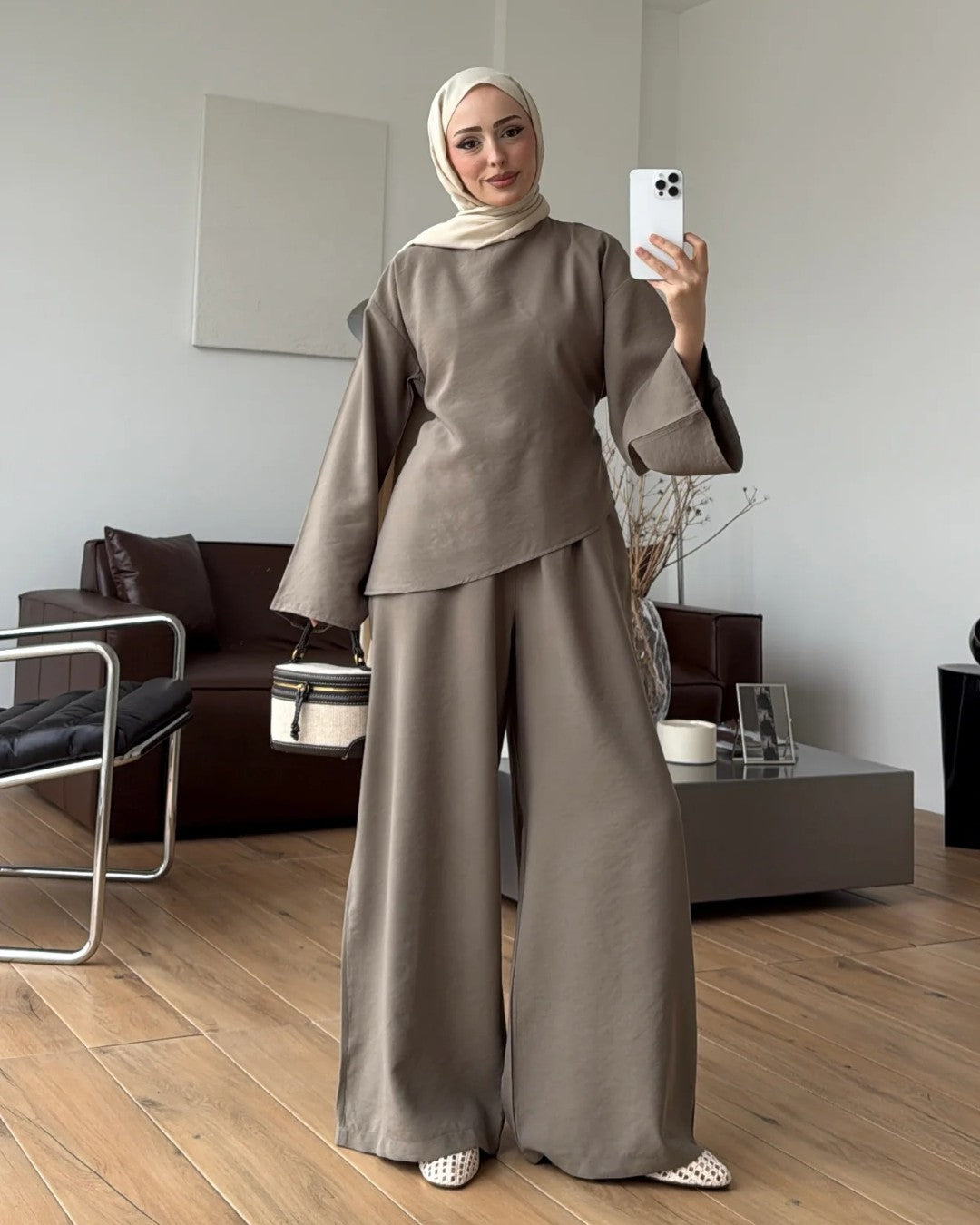 Asymmetric Drape Set