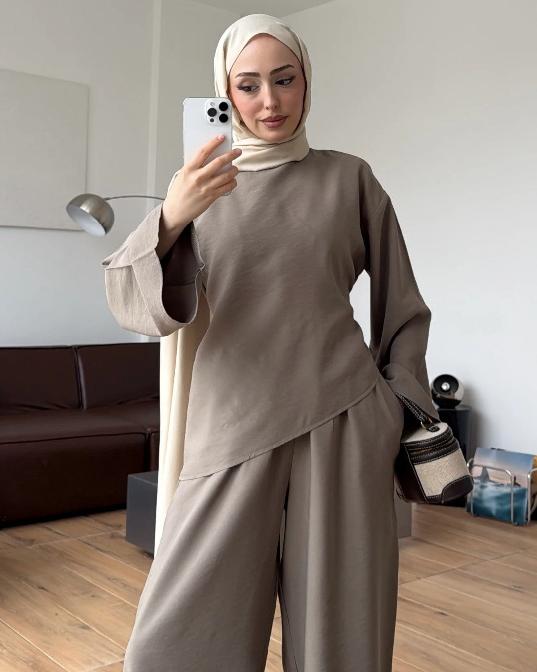 Asymmetric Drape Set