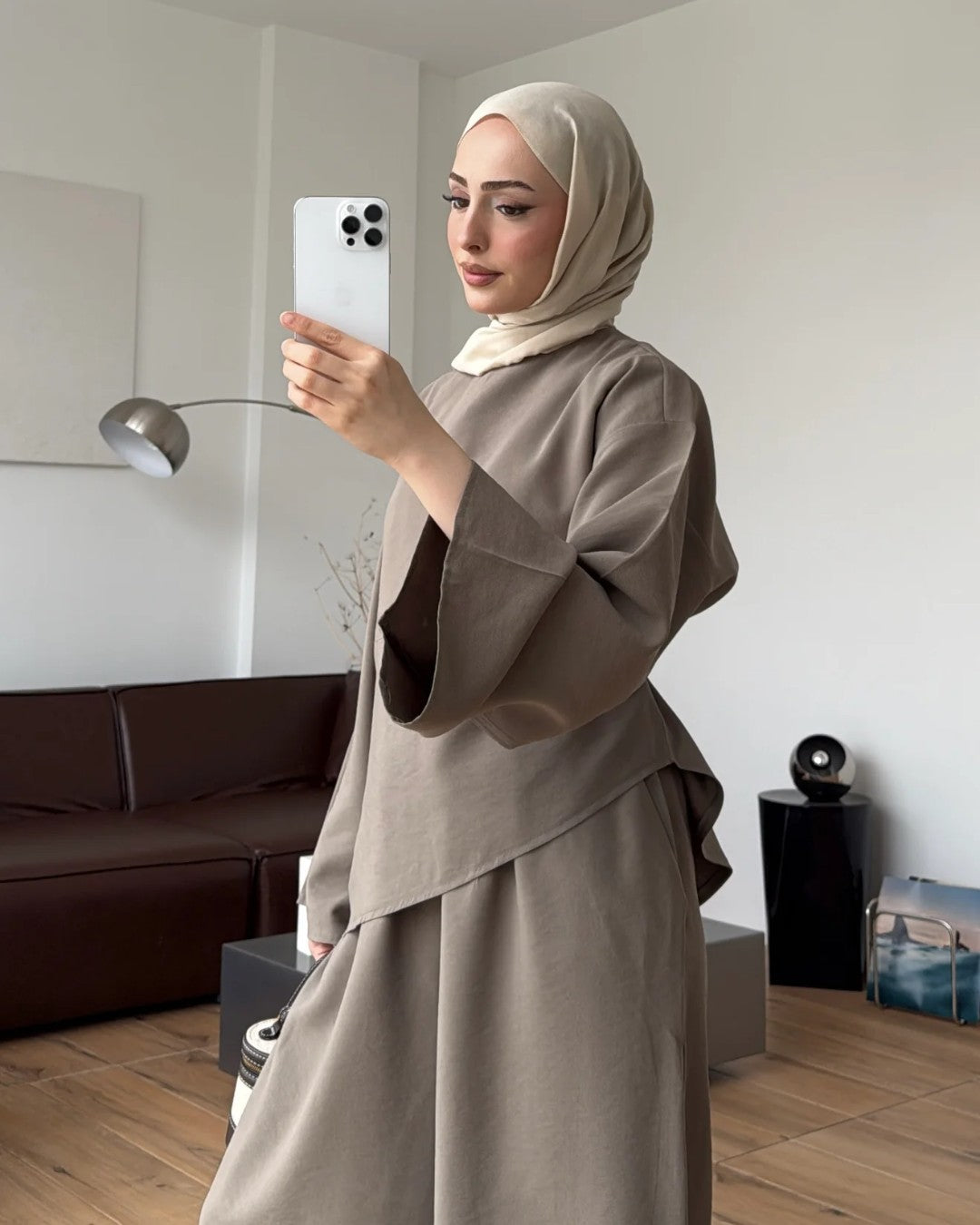 Asymmetric Drape Set