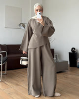Asymmetric Drape Set