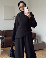 Asymmetric Drape Set
