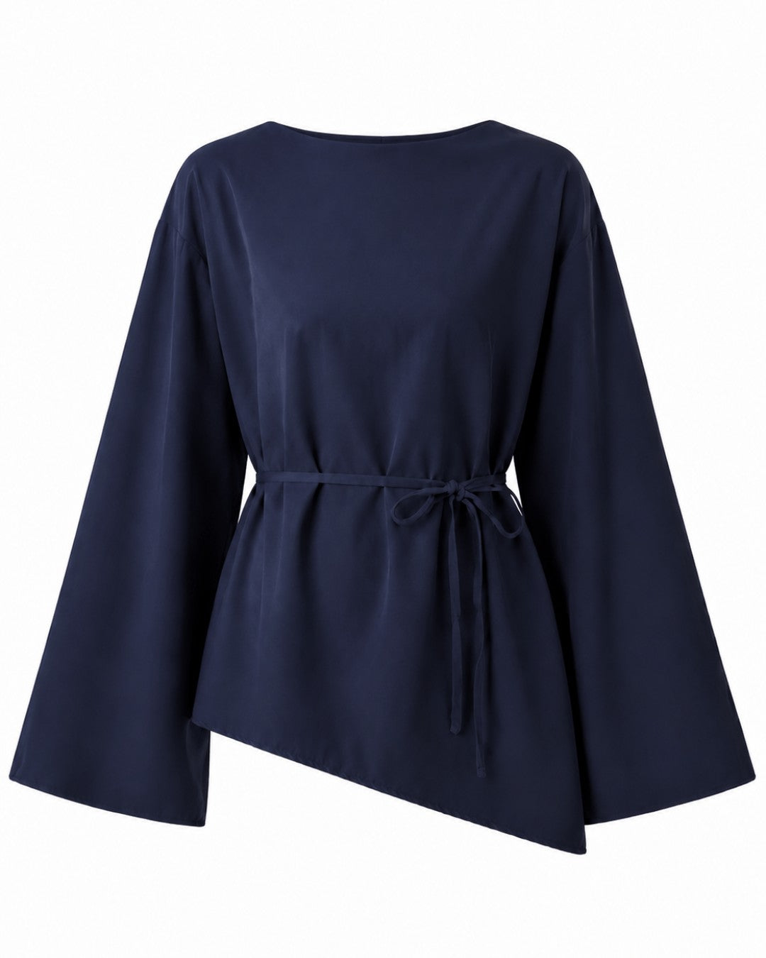 Asymmetric Modern Blouse + Belt