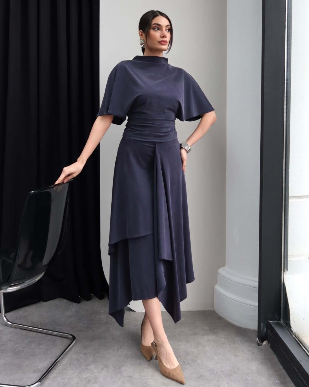 Asymmetric Ruffle Flow Set