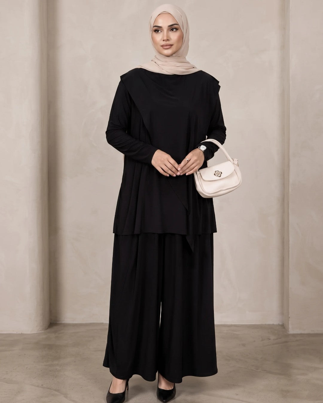 Asymmetric Wide-Leg Set