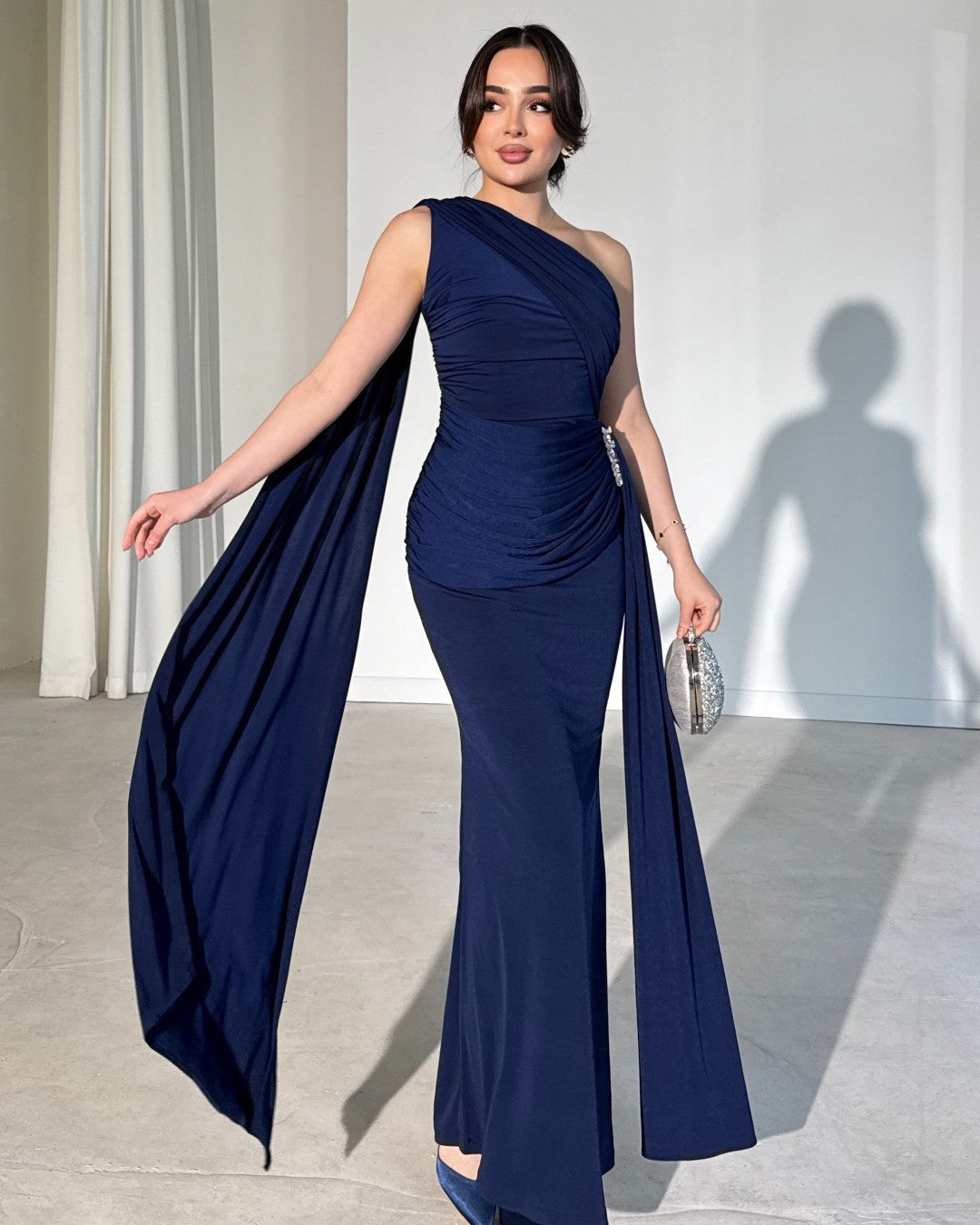 Athena Drape Gown