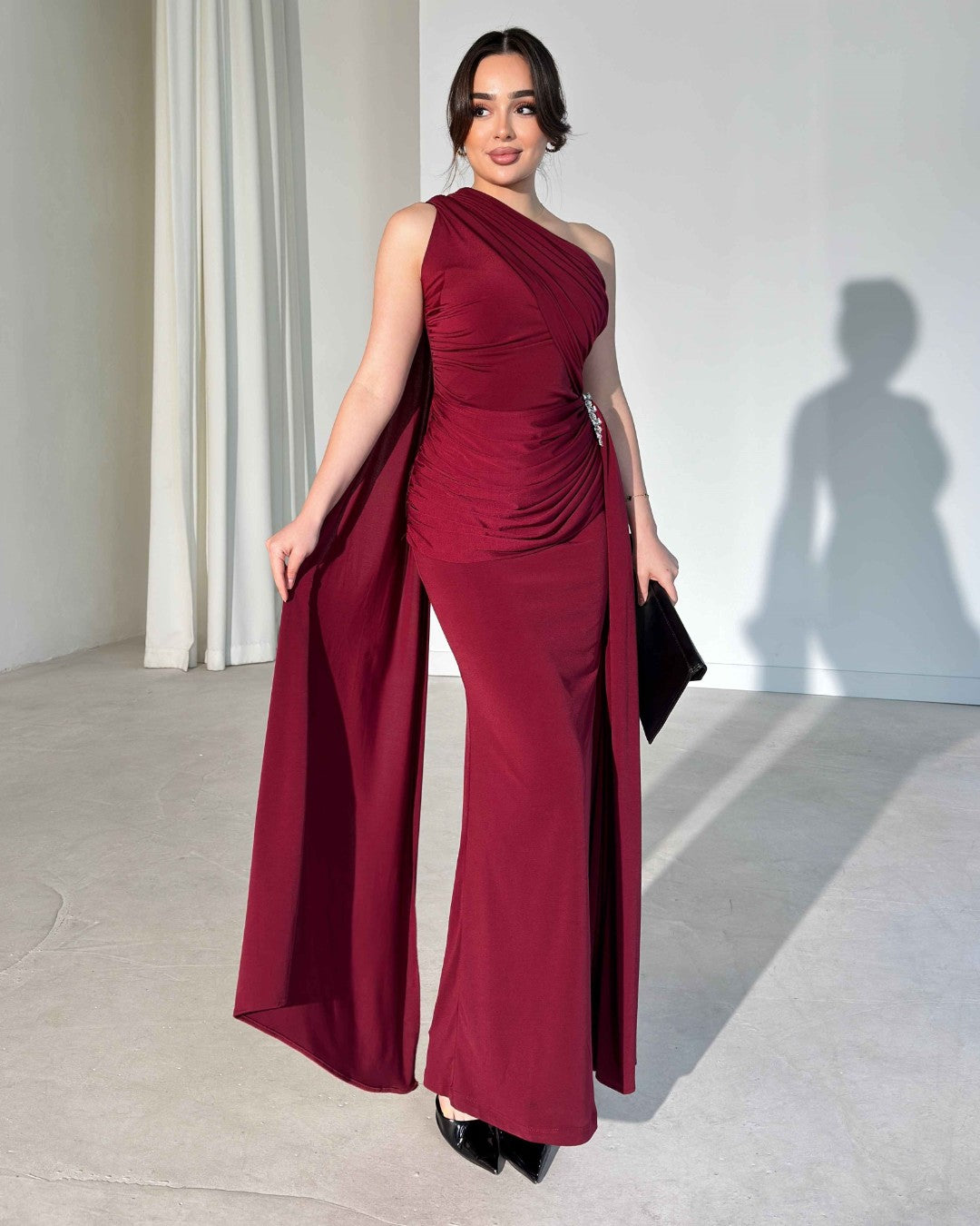 Athena Drape Gown
