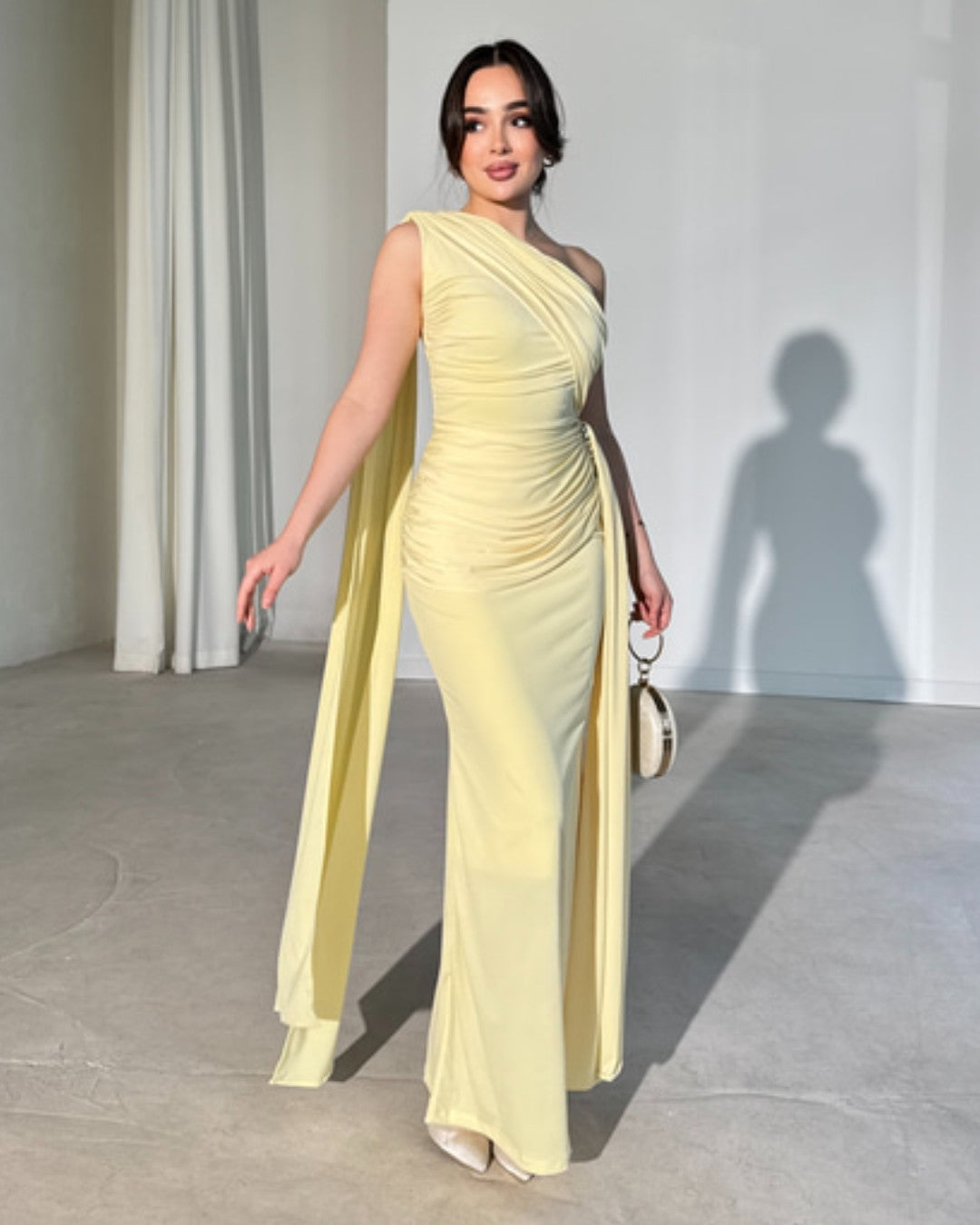 Athena Drape Gown