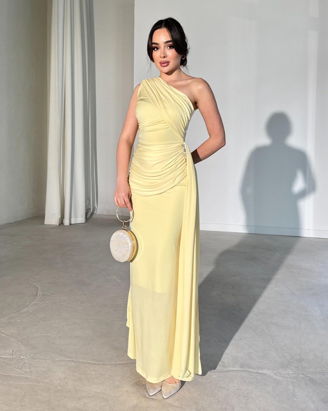 Athena Drape Gown